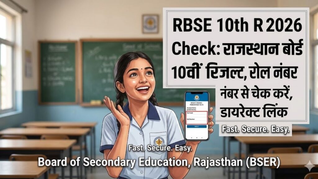RBSE 10th Result 2026